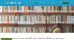 Desktop Screenshot of cursodenegocios.com